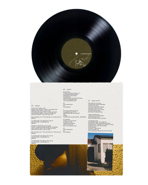 is anybody home!? - black vinyl
