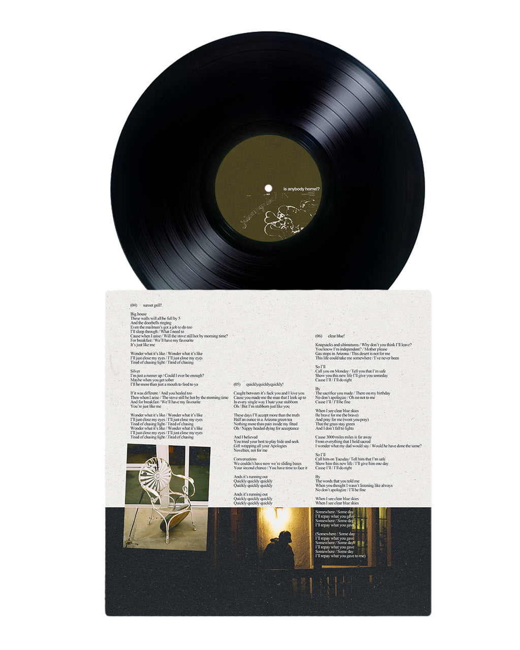 is anybody home!? - black vinyl